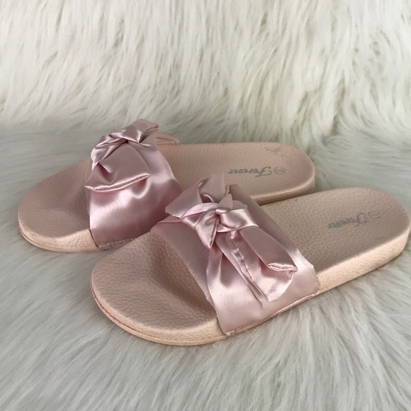 ✅Womens Open Toe Bow Knot Mules Slide Sandals. - Picture 5 of 7